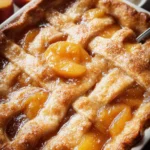 Southern Peach Cobbler Recipe with Canned Peaches