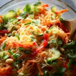 Spring Roll Salad with Spicy Ginger Dressing: An Incredible Ultimate Recipe