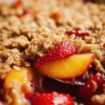 Strawberry Peach Crisp