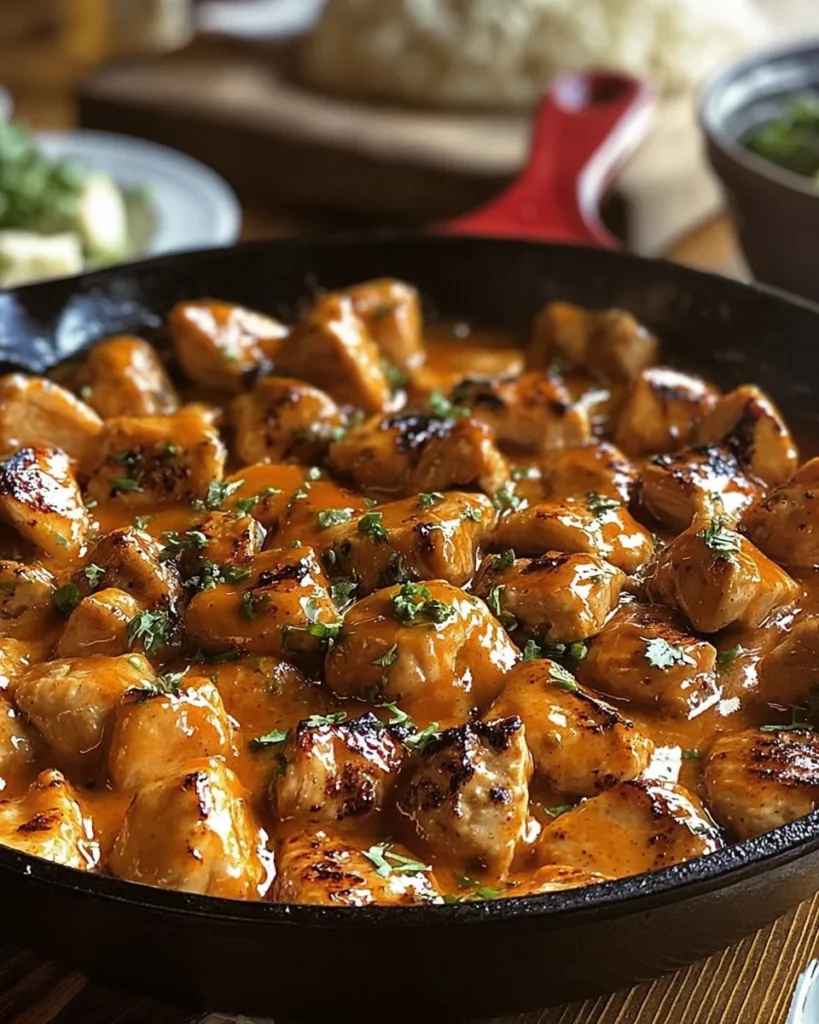 Texas Roadhouse Butter Chicken Skillet