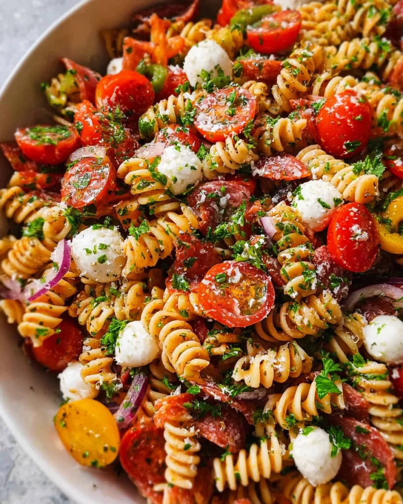 Zesty Italian Pasta Salad