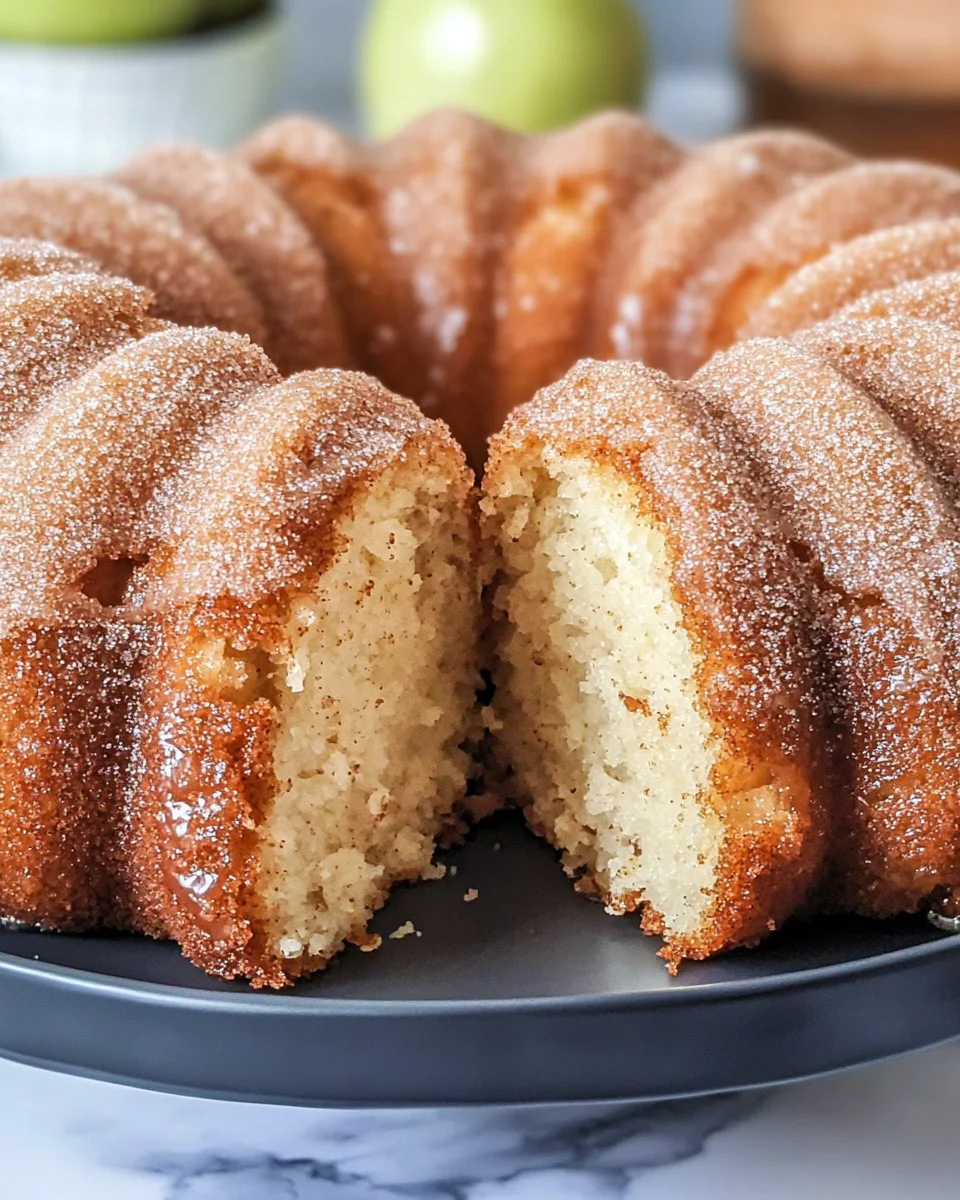 Apple Cider Doughnut Cake
