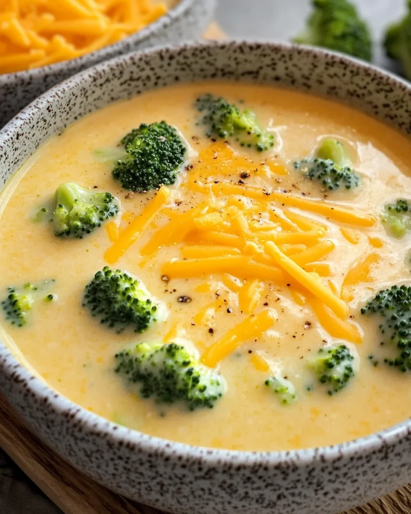 Broccoli Cheese Soup Recipe