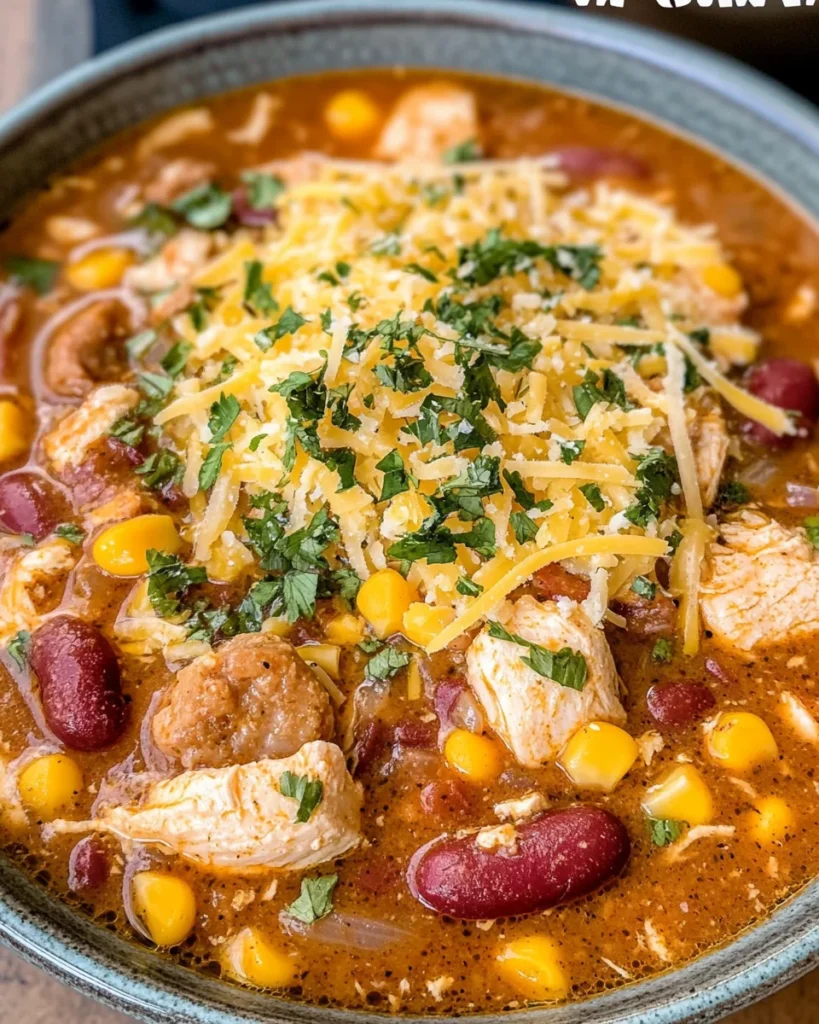 Cajun White Chicken Chili