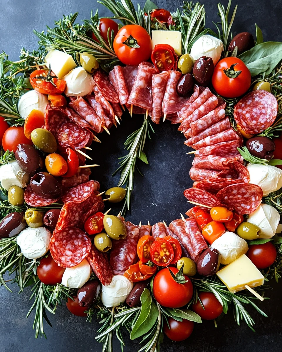 Charcuterie Wreath