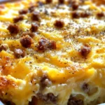 Cheesy Potato Breakfast Casserole