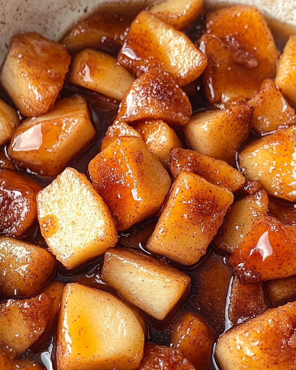 Cinnamon Fried Apples