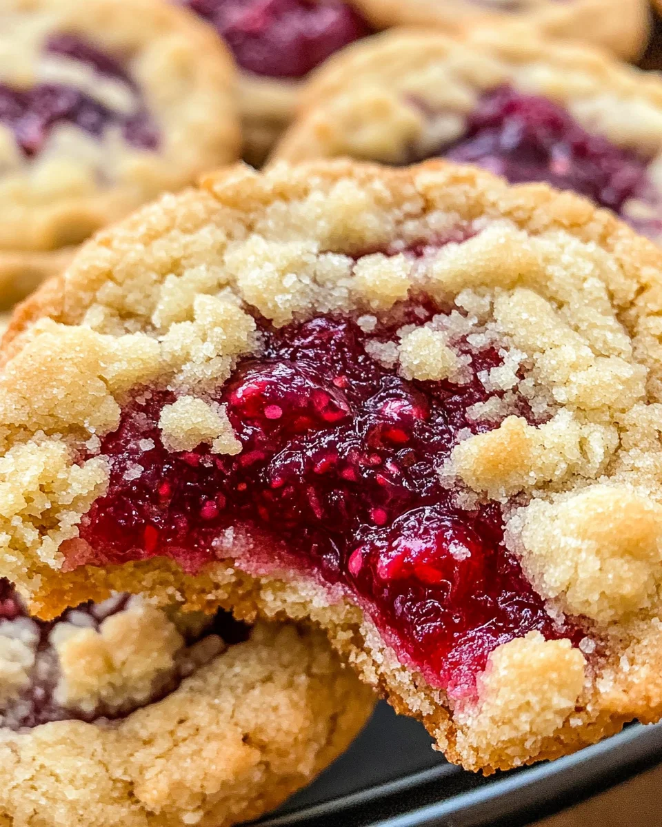 Costco Raspberry Crumble Cookies