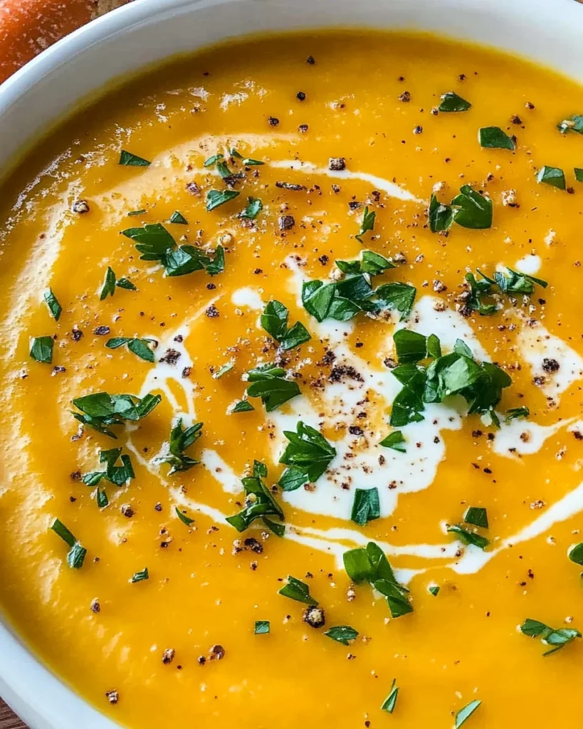 Creamy Carrot Soup