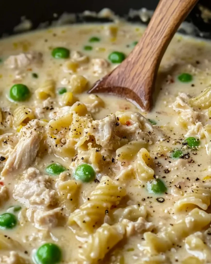 Creamy Italian Ground Chicken Soup