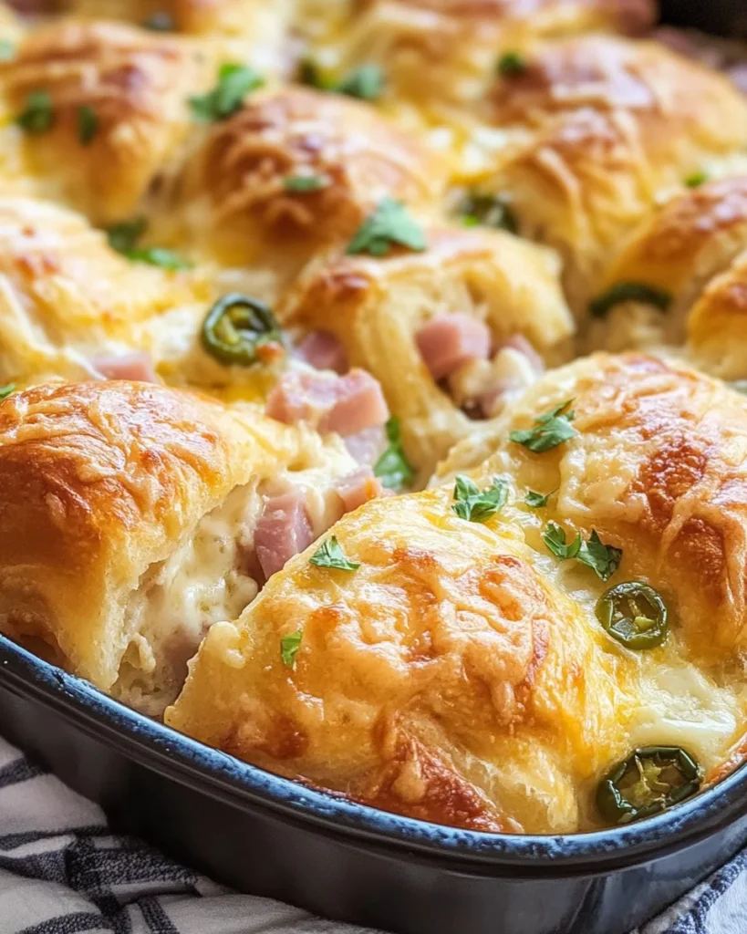 Crescent Roll Breakfast Casserole