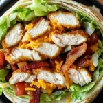 Crispy Chicken Bacon Ranch Wrap