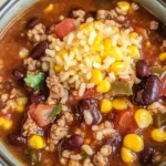Crock Pot Taco Rice Soup Recipe