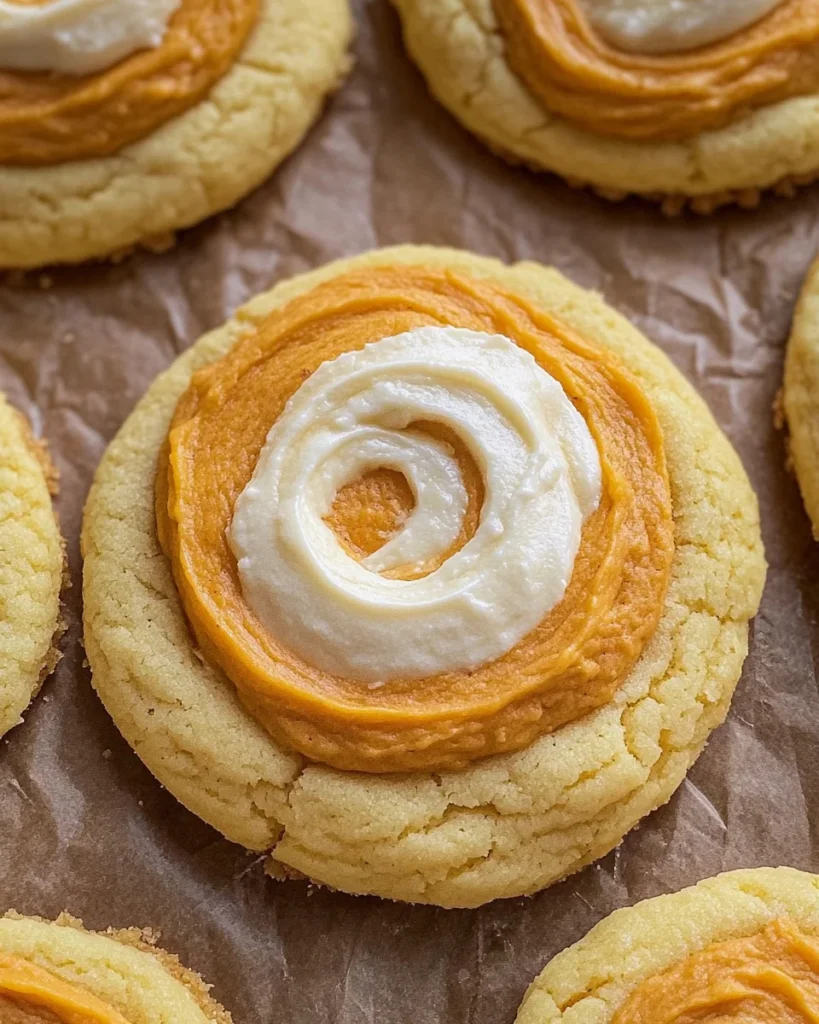 Crumbl pumpkin pie cookies