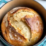 Easy No Knead Bread (Dutch Oven Bread)