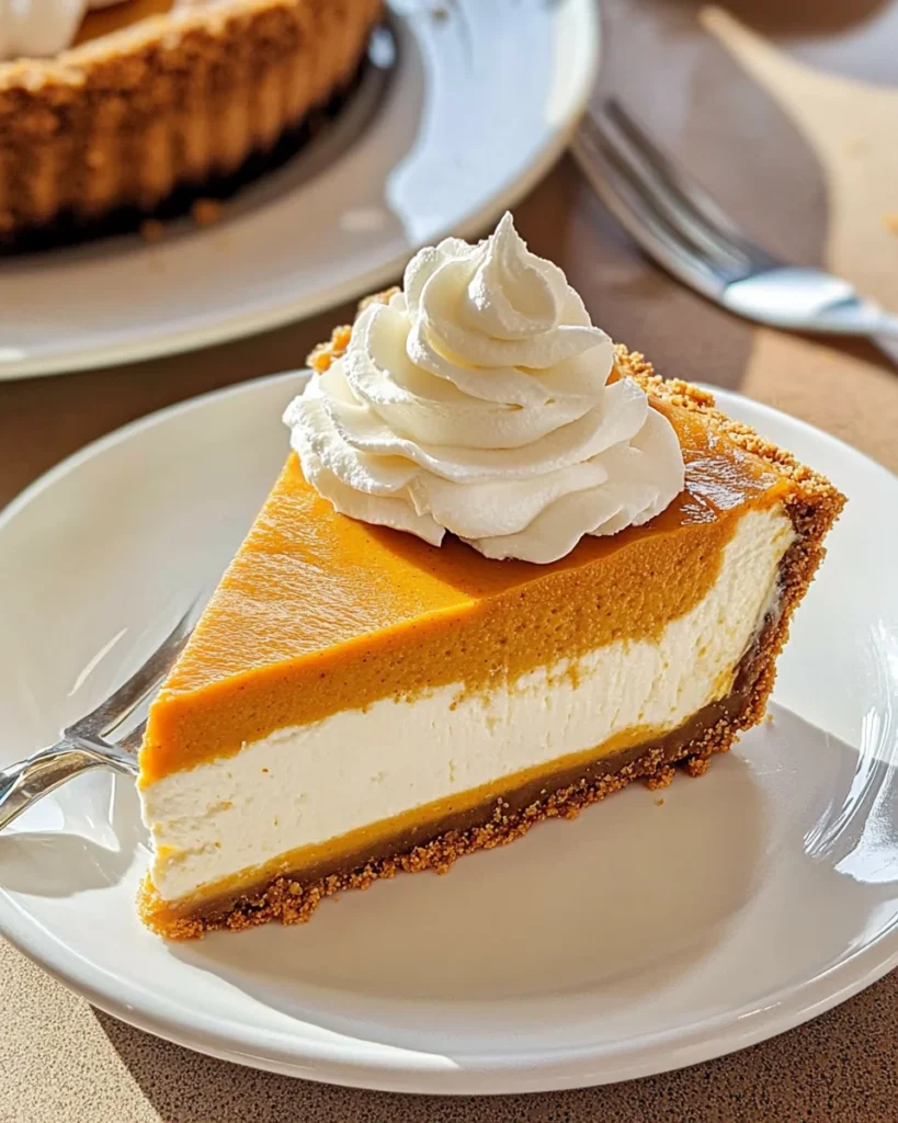 Easy Pumpkin Pie Cheesecake Recipe