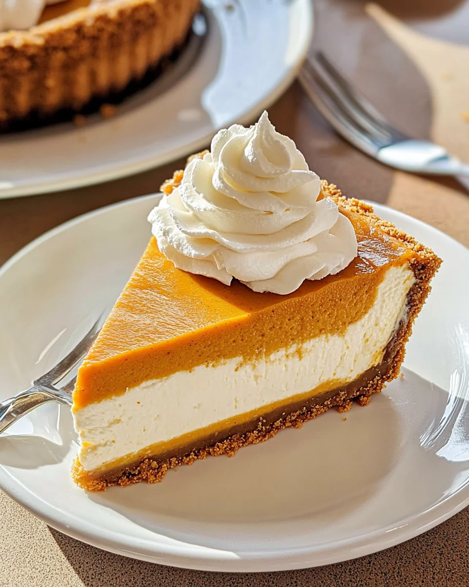 Easy Pumpkin Pie Cheesecake Recipe