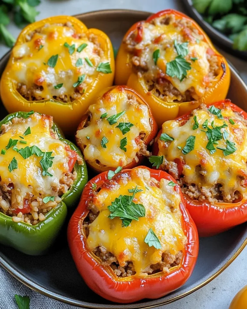 Easy Stuffed Bell Peppers Recipe