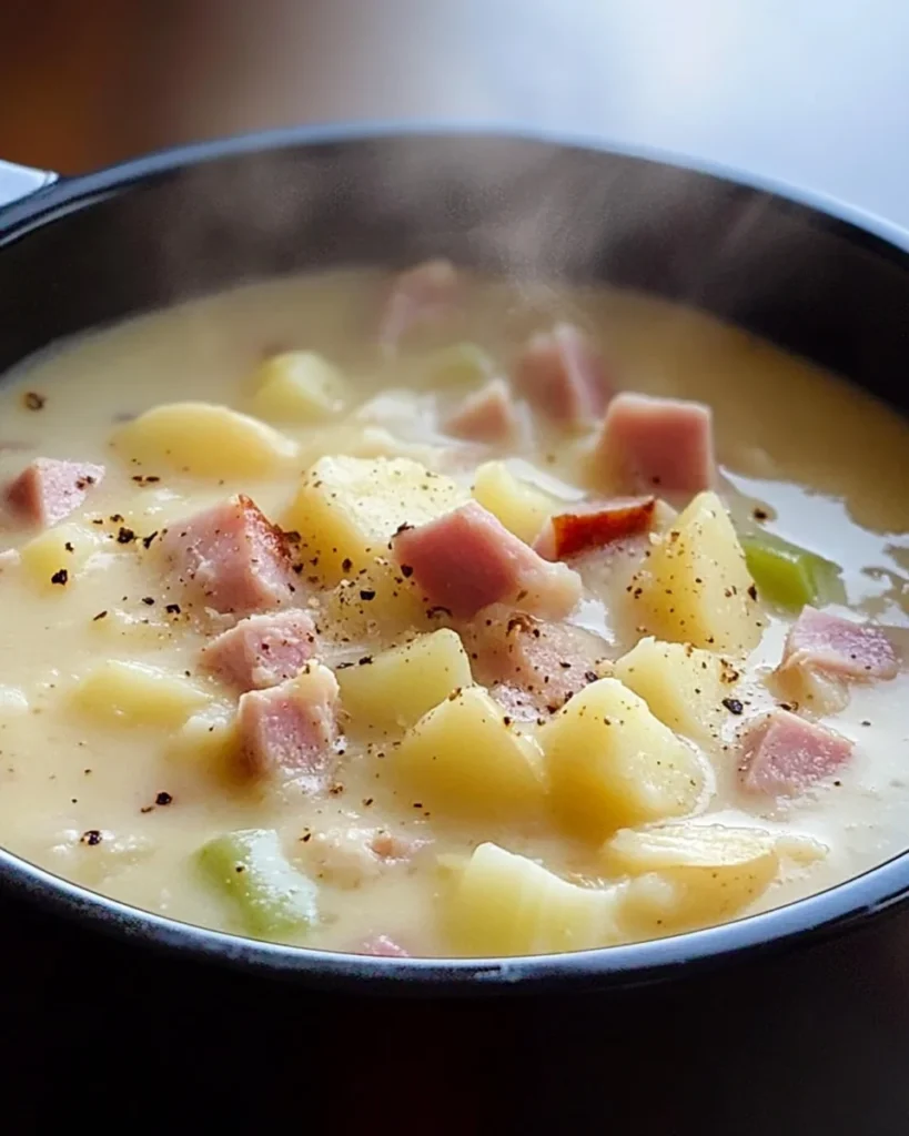 Easy and Comforting Ham and Potato Soup