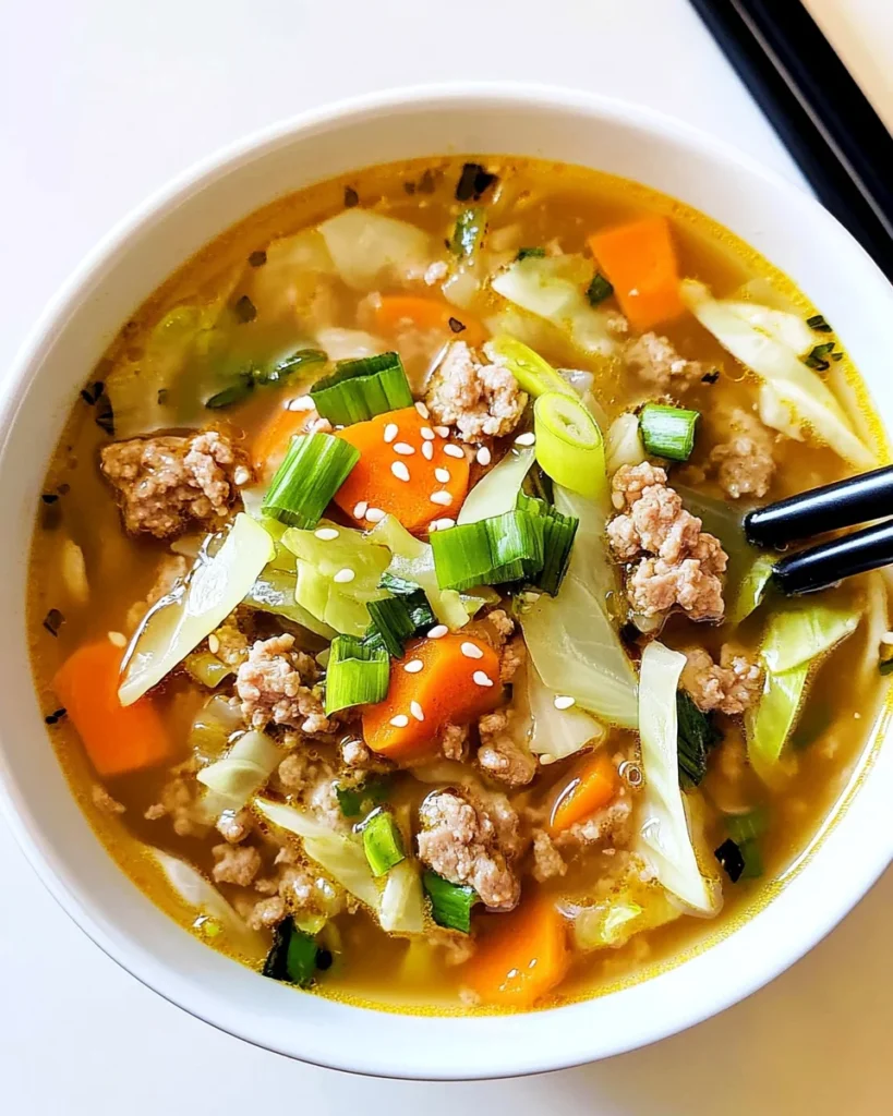 Egg Roll Soup