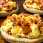 English Muffin Breakfast Pizzas