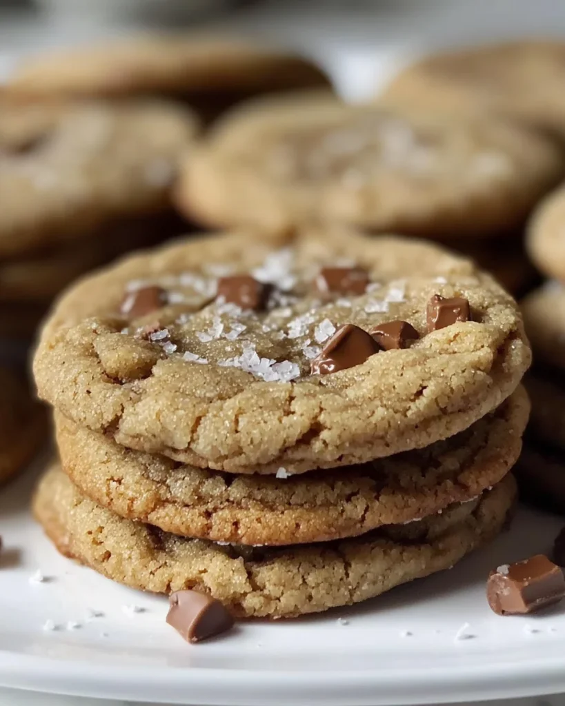 Espresso Brown Butter Toffee Cookies