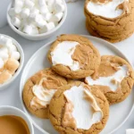 Fluffernutter Cookies (Peanut Butter and Marshmallow Cream)