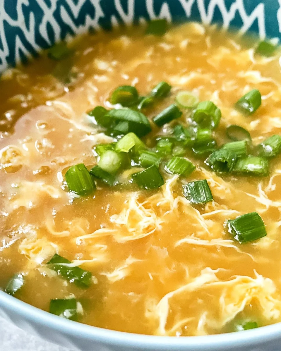 Homemade Egg Drop Soup (Keto & Gluten Free)