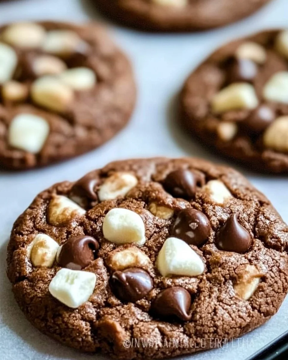 Hot Chocolate Cookies