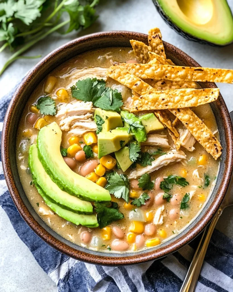 Instant Pot White Chicken Chili