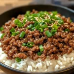 Korean Ground Beef Bowl (25-Minutes)