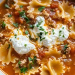 Lasagna Soup