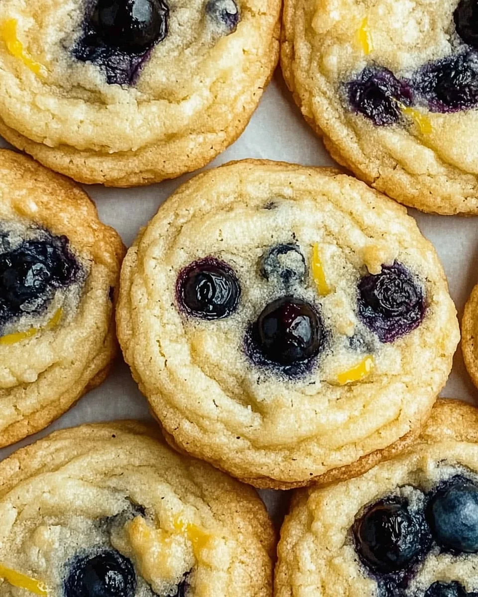 Lemon Blueberry Cookies Recipe
