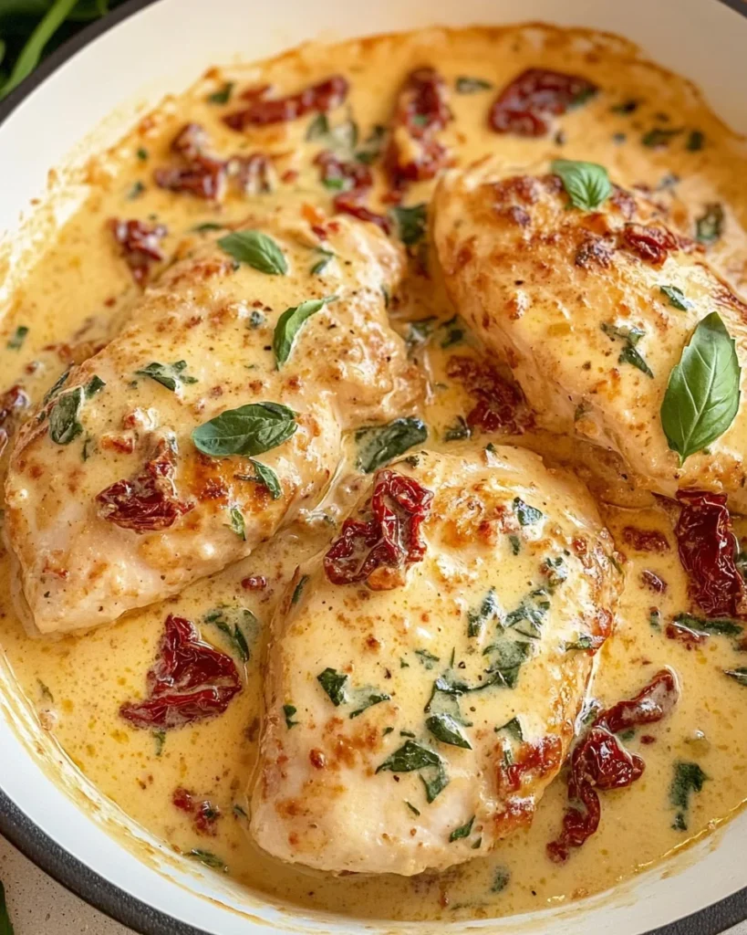 Marry Me Chicken (In a Sun-Dried Tomato Cream Sauce)