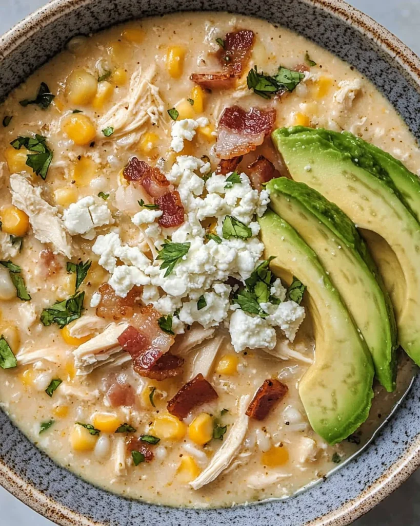 Mexican Street Corn White Chicken Chili