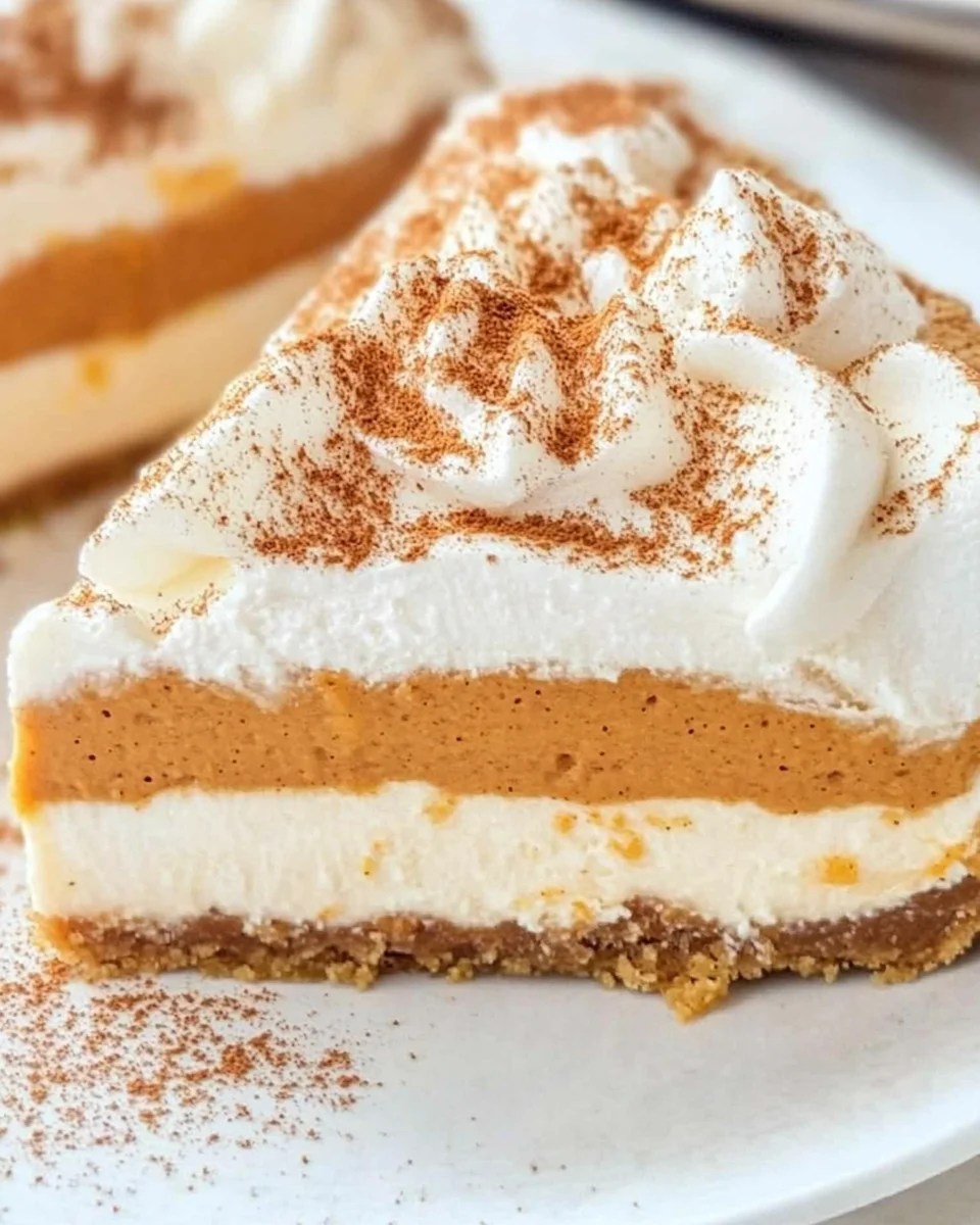 No Bake Pumpkin Pie Cheesecake