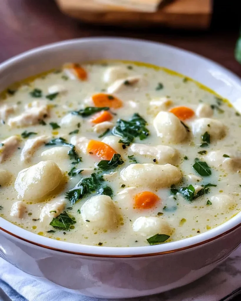 Olive Garden Chicken Gnocchi Soup