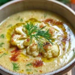 Roasted Cauliflower Soup