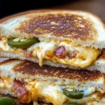 Roasted Jalapeño Popper Grilled Cheese