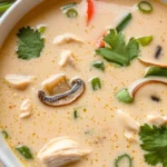 Slow Cooker Tom Kha Soup Recipe