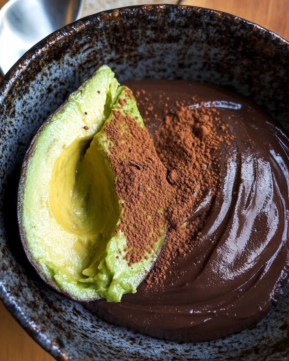 Avocado Chocolate Mousse