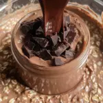 Chocolate Blended Oats with Smash Top