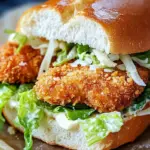 Crispy Chicken Caesar Sandwich