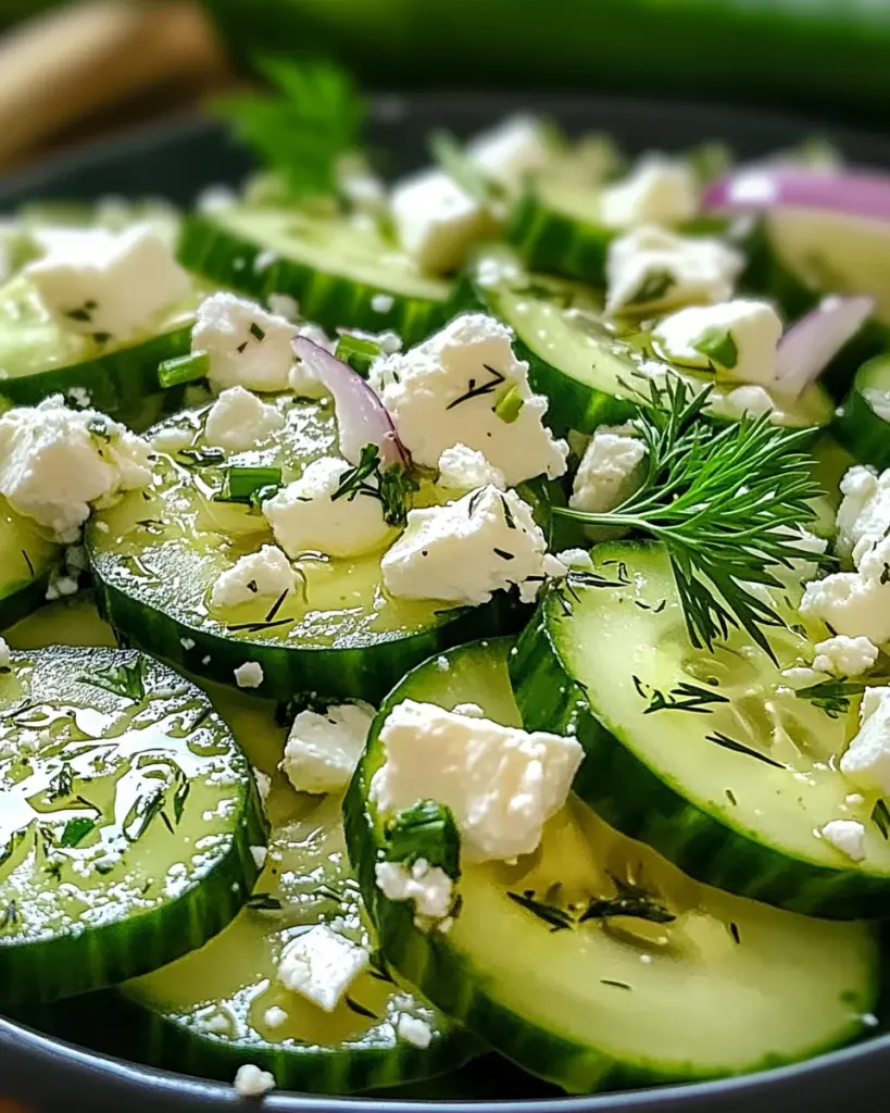 Cucumber Feta Salad