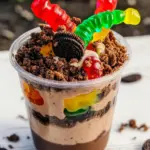 Dirt and Worms Pudding Cups
