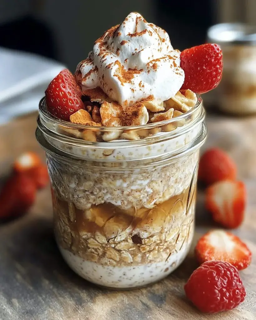 French Toast Overnight Oats Recipe