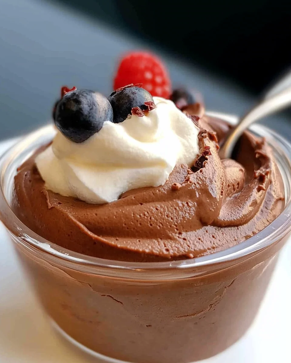 Greek Yogurt Chocolate Mousse