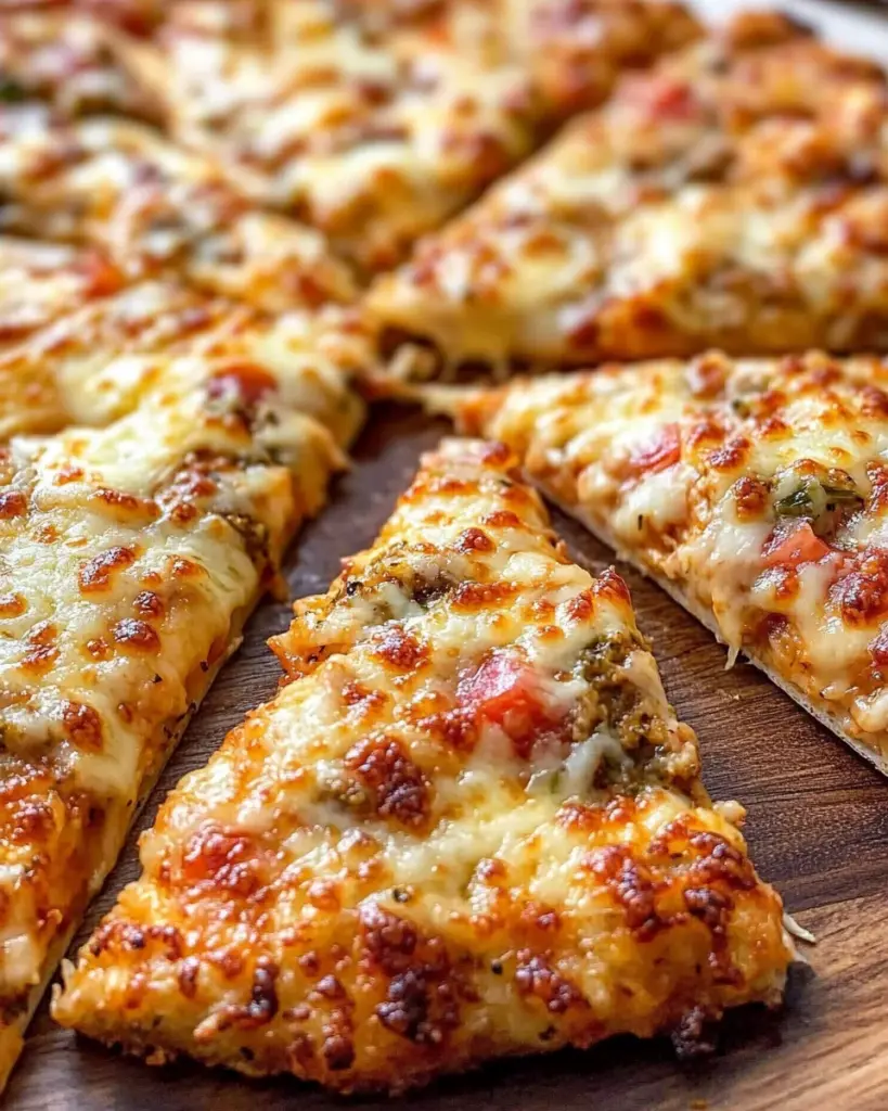 Ground Chicken Pizza Crust for a Lean and Easy Meal