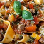 Italian Drunken Noodles: A Bold Fusion of Comfort and Spice
