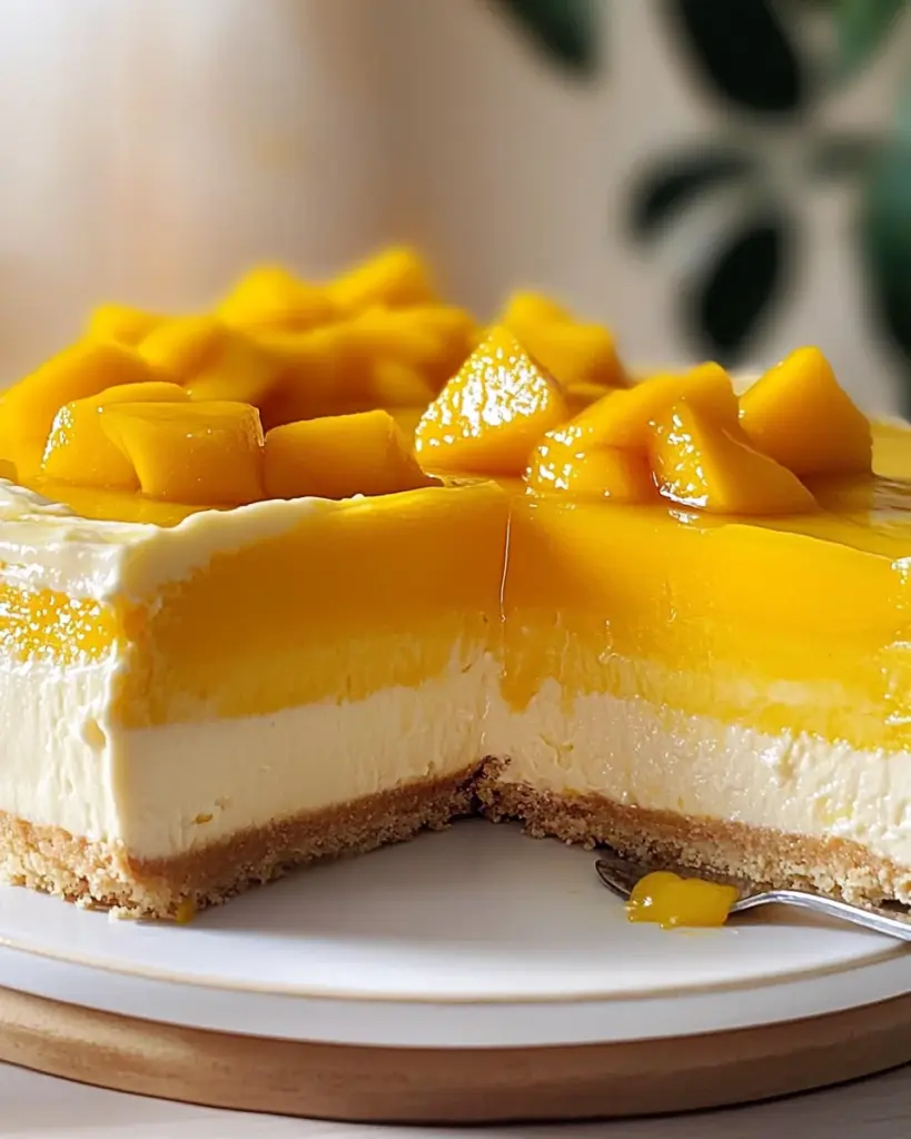 Mango Mousse Cake